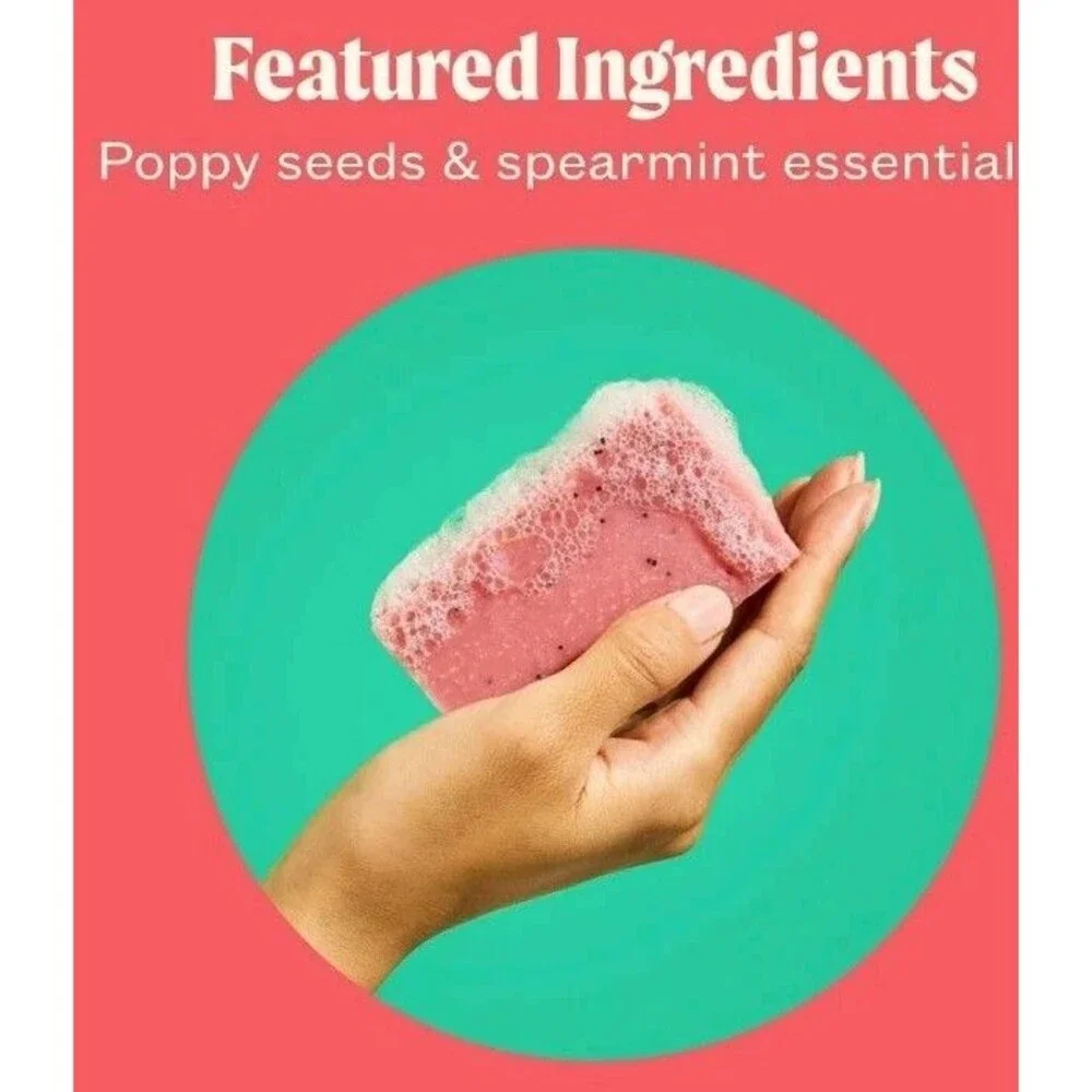 Jukebox Women’s Natural Bar Soap, Watermelon Disco, Bathroom Bath Soap 4.5 oz